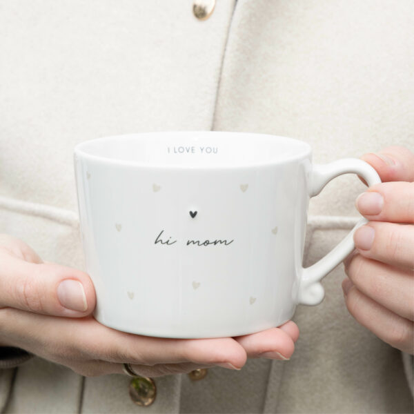 Tasse "Hi Mom"