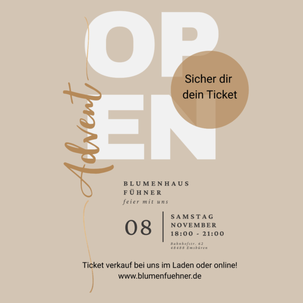 Advent Open 08.11.25    18-21 Uhr