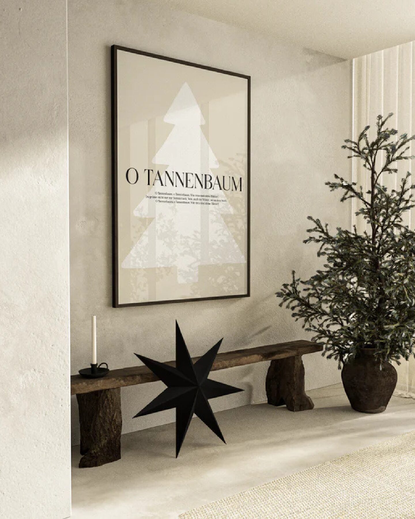 Poster "O TANNENBAUM" 70x100 cm