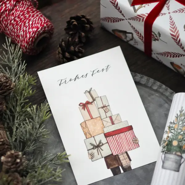 Postkarte Geschenkeberg